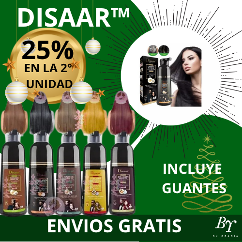 SHAMPOO COLORANTE  CANAS - DISAAR